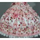 Antique Doll Strawberry Cake Bouquet Blouse JSK and OP(Reservation/3 Colours/Full Payment Without Shipping)